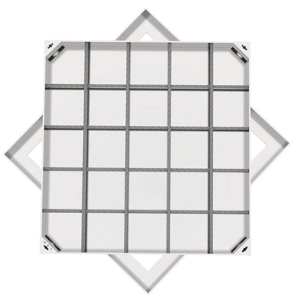 杜集不锈钢方井展示